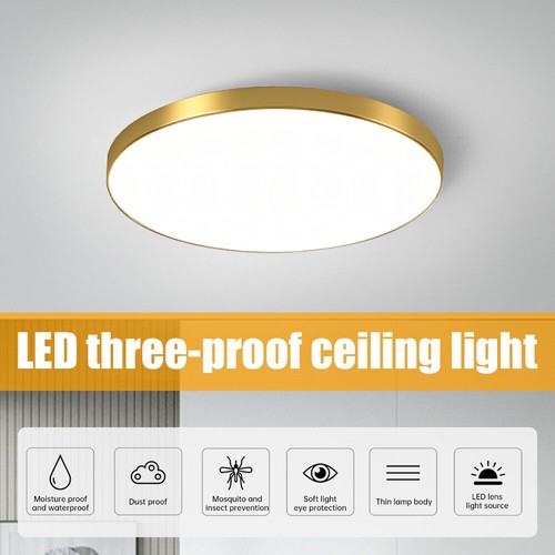 Thin led ceiling light round - led,
