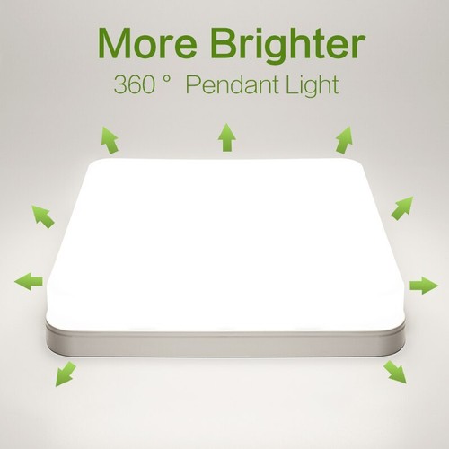 Square modern led ceiling - square,