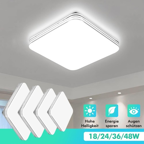 Led ceiling light - led, square