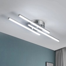 18W Modern Silver LED Ceiling